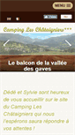 Mobile Screenshot of camping-les-chataigniers.com